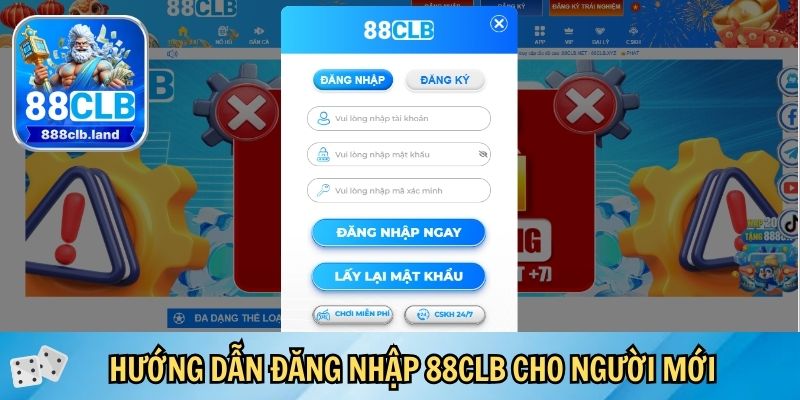 Hướng dẫn đăng nhập 88CLB chi tiết dành cho người mới